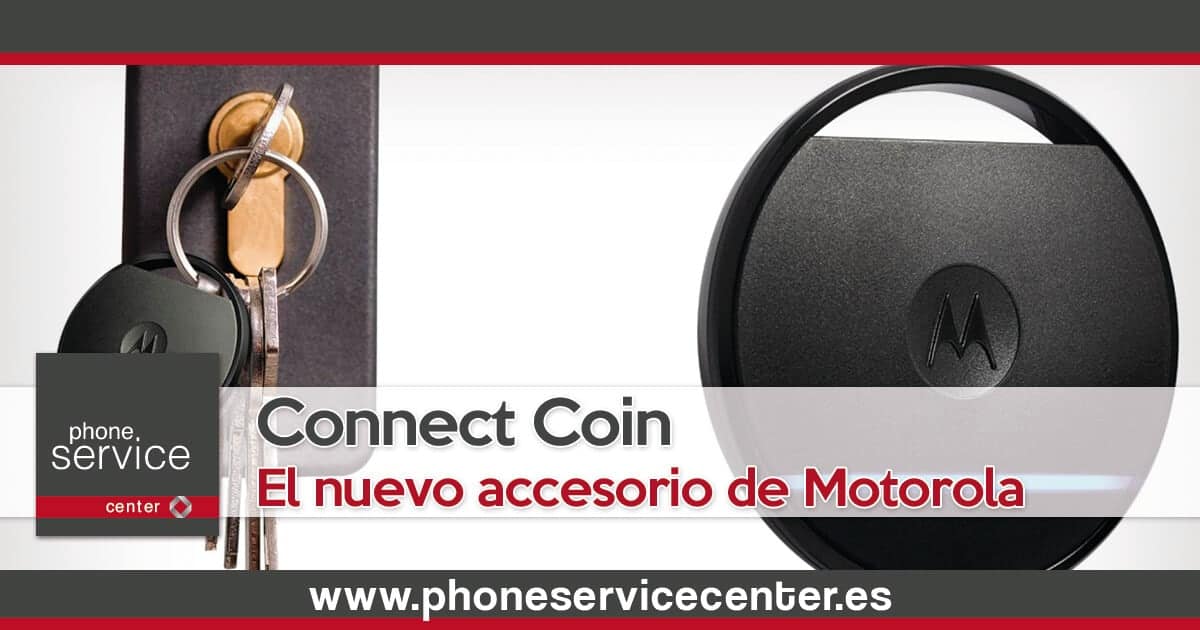 Connect Coin de Motorola, no pierdas tu smartphone