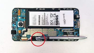 Samsung Galaxy Note 5 PenGate roto