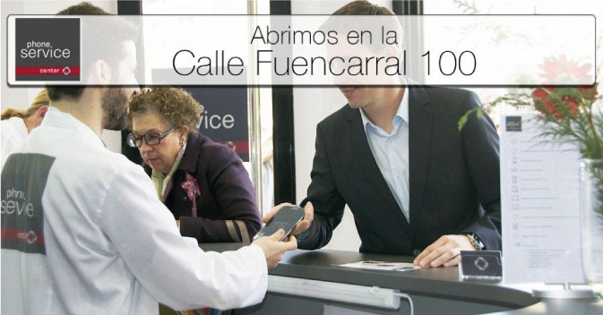 reparacion de moviles en calle fuencarral 100