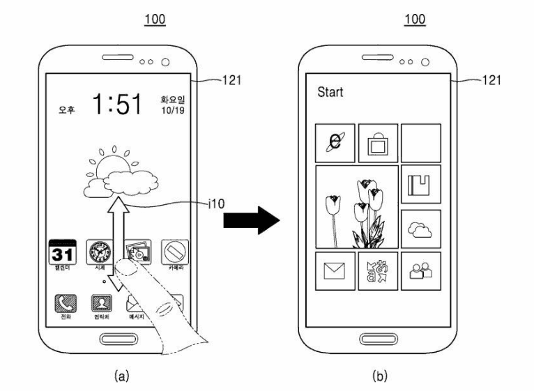 Patente Android y Windows