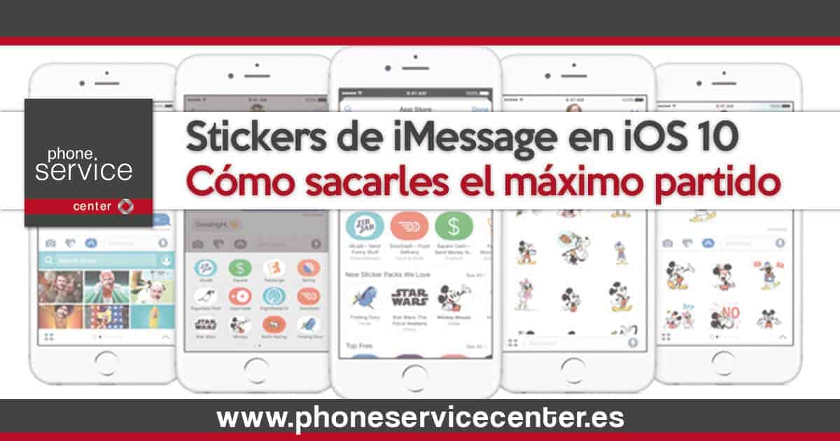 Stickers iMessage iOS 10