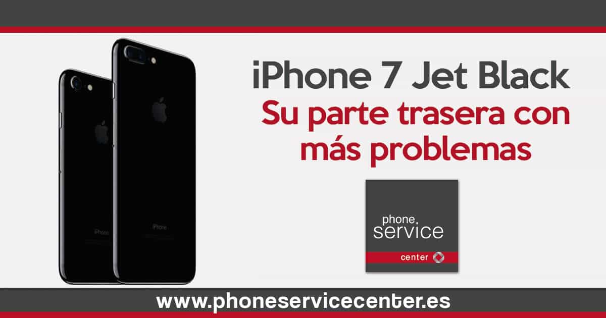 iPhone 7 Jet Black con nuevos problemas en su parte trasera