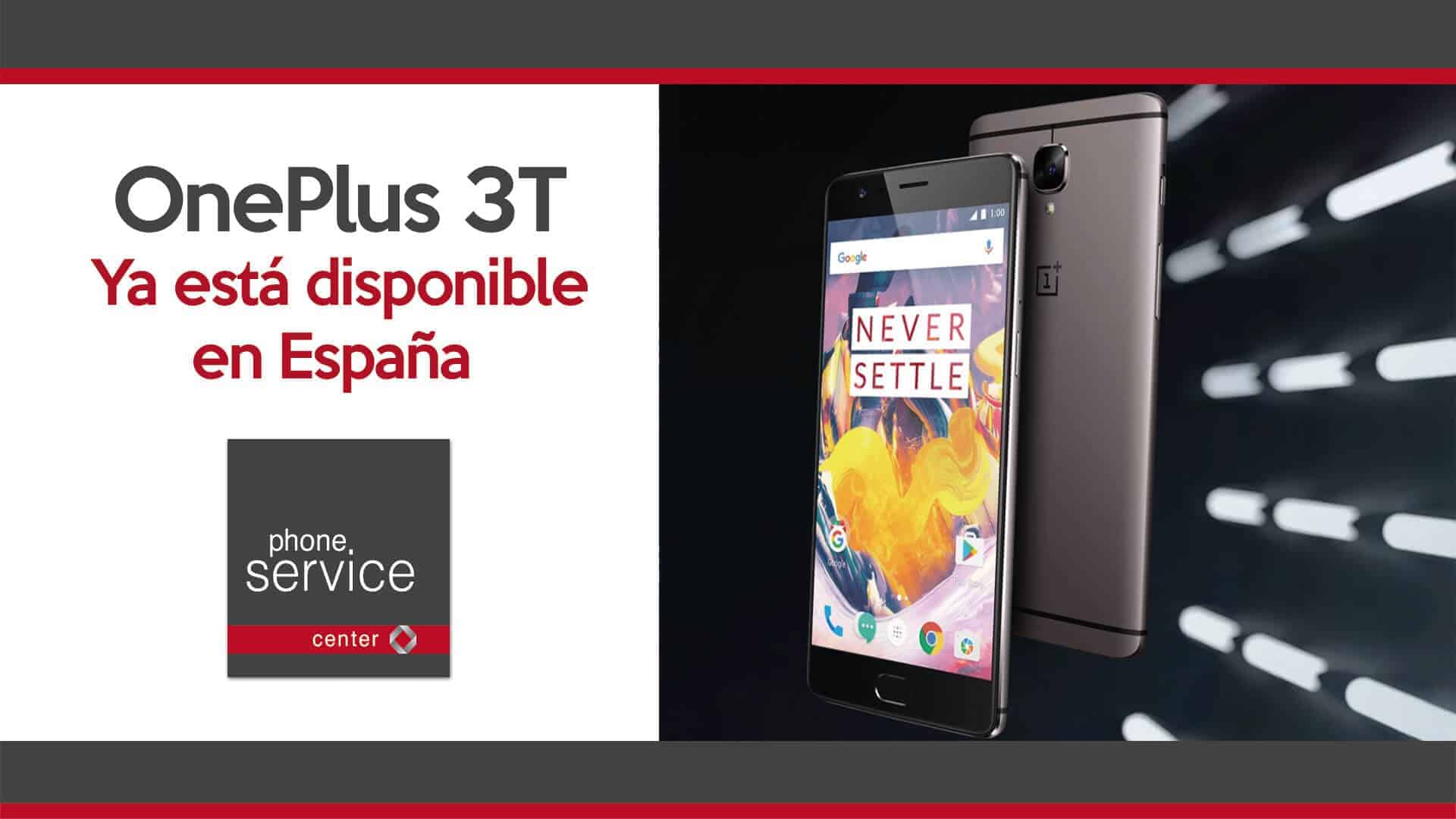 OnePlus 3T disponible en Espana