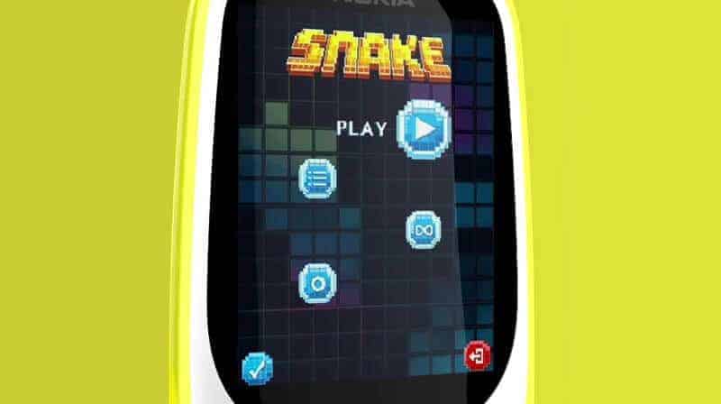 Nokia 3310 (2017) Snake