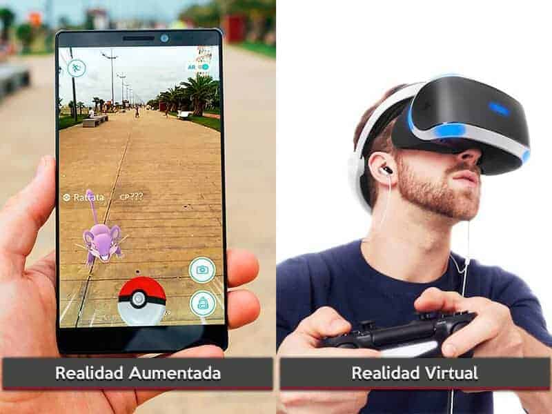 Realidad virtual vs Realidad aumentada
