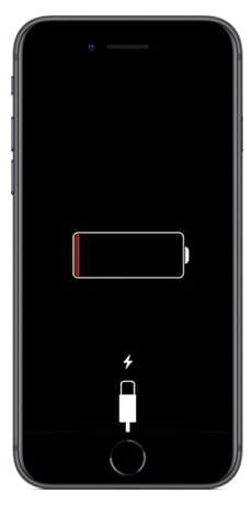 iPhone 8 sin bateria