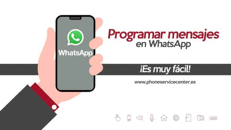 programar los mensajes de WhatsApp